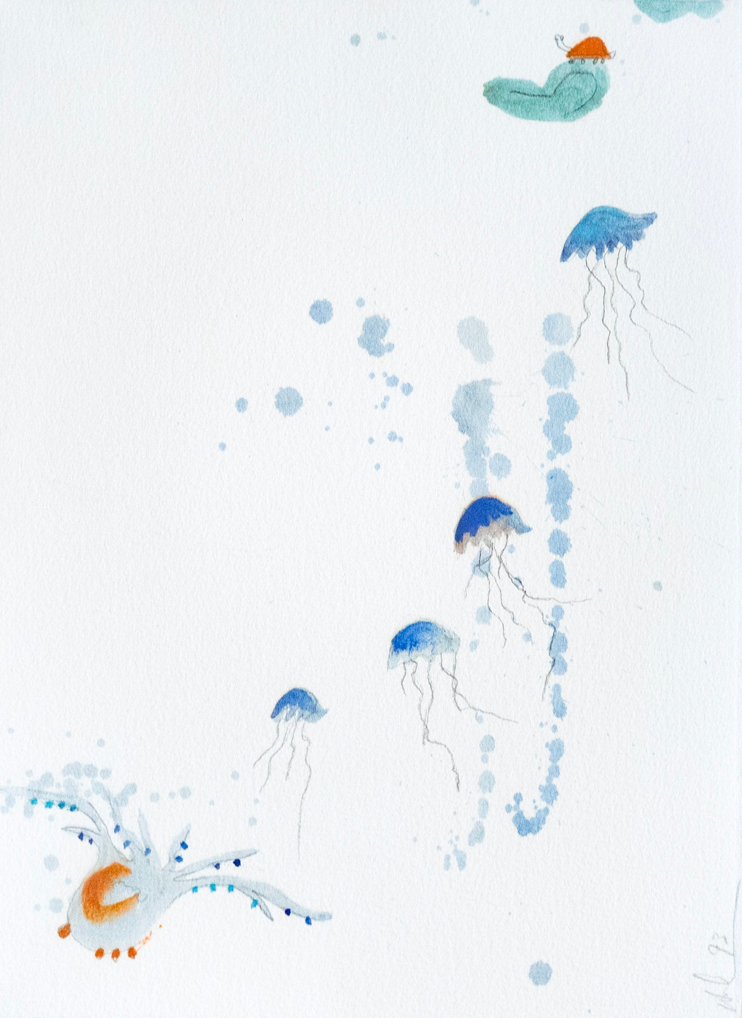 Lin Hsin Hsin, Jelly Fish and Octopus, 1993