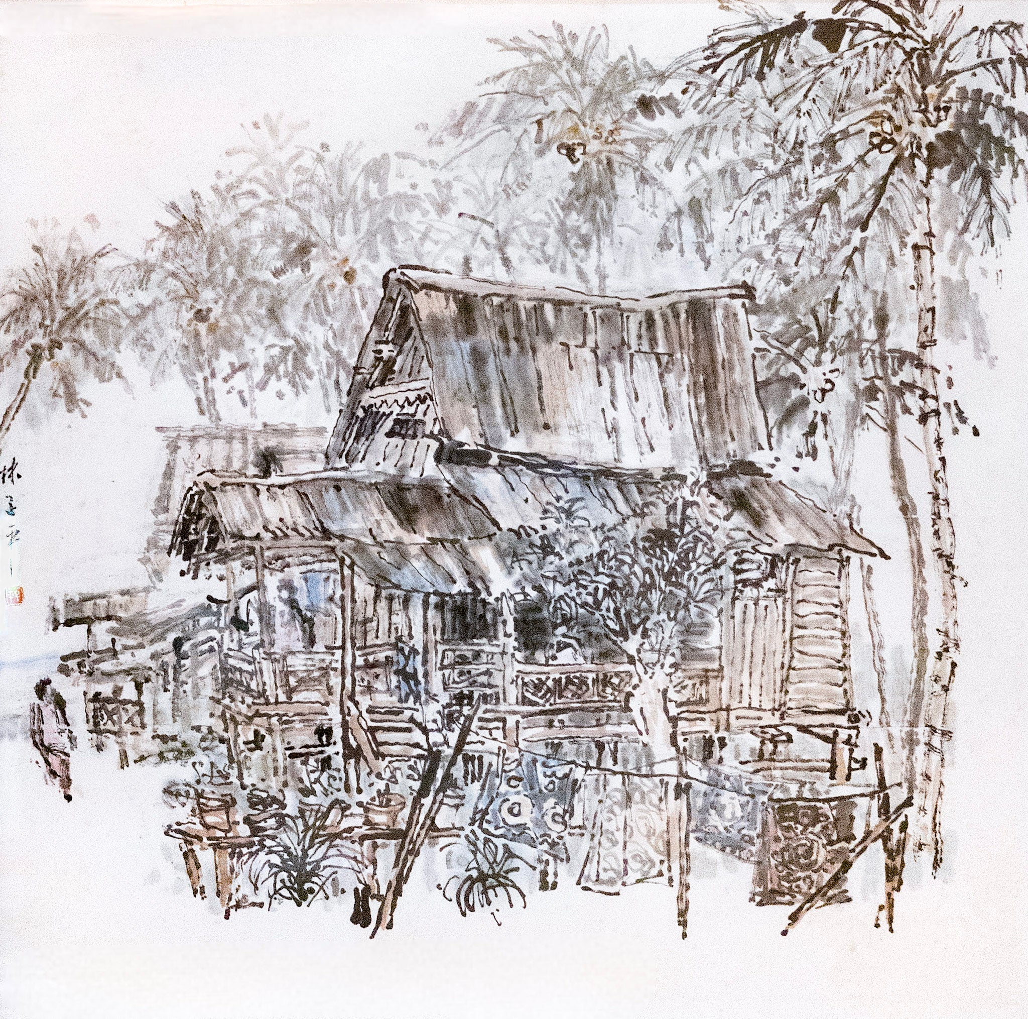 Lim Tze Peng, Kampong Life, Undated