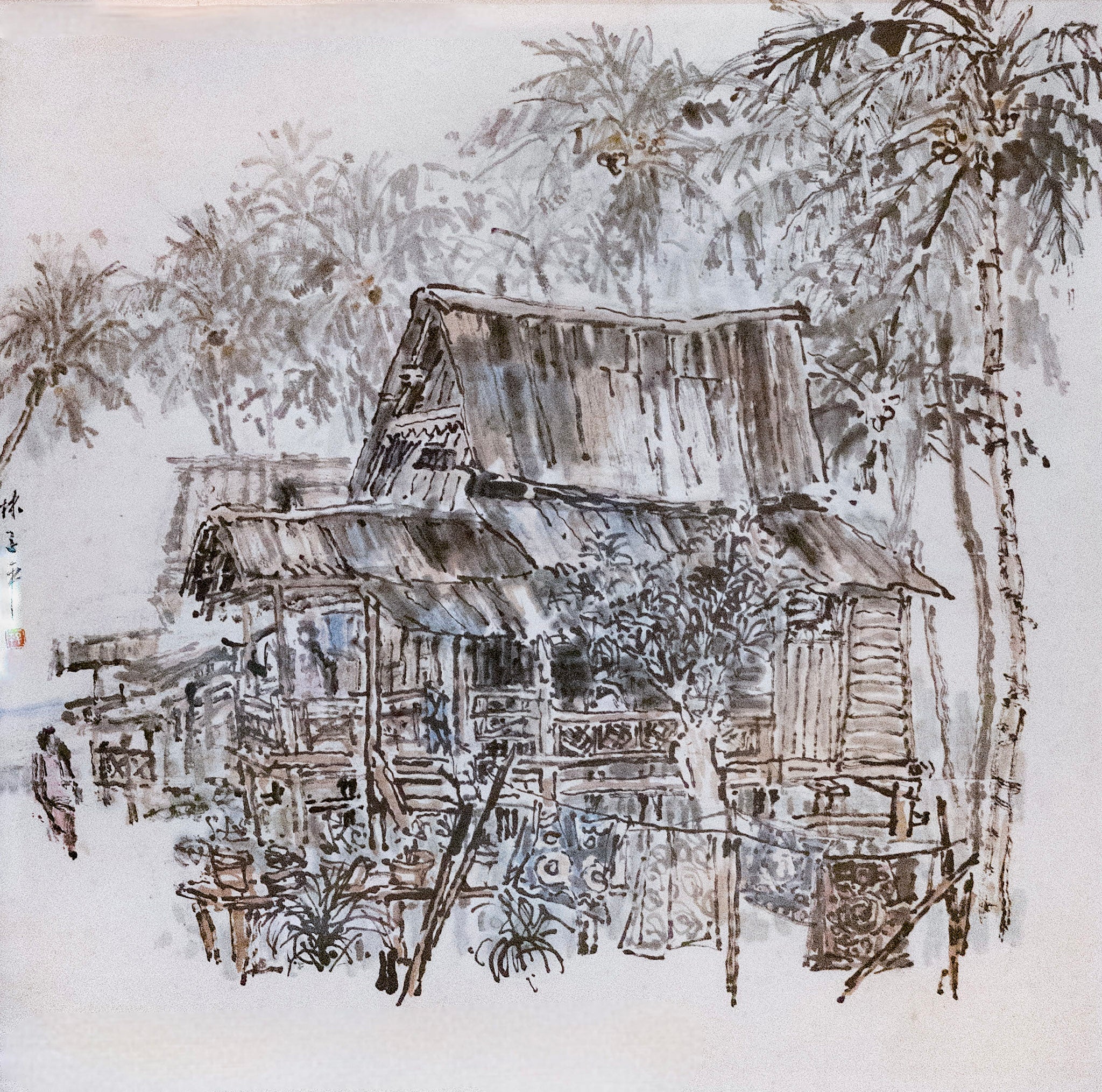 Lim Tze Peng, Kampong Life, Undated
