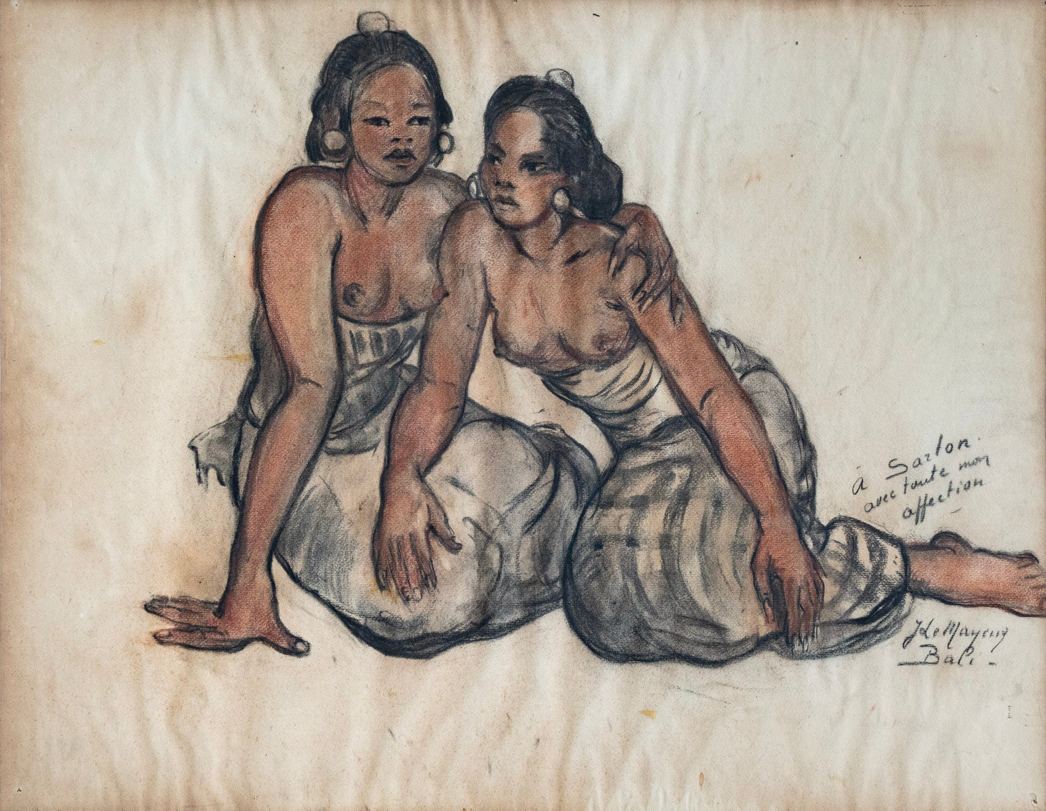 Adrien-Jean Le Mayeur, Two Women, Undated