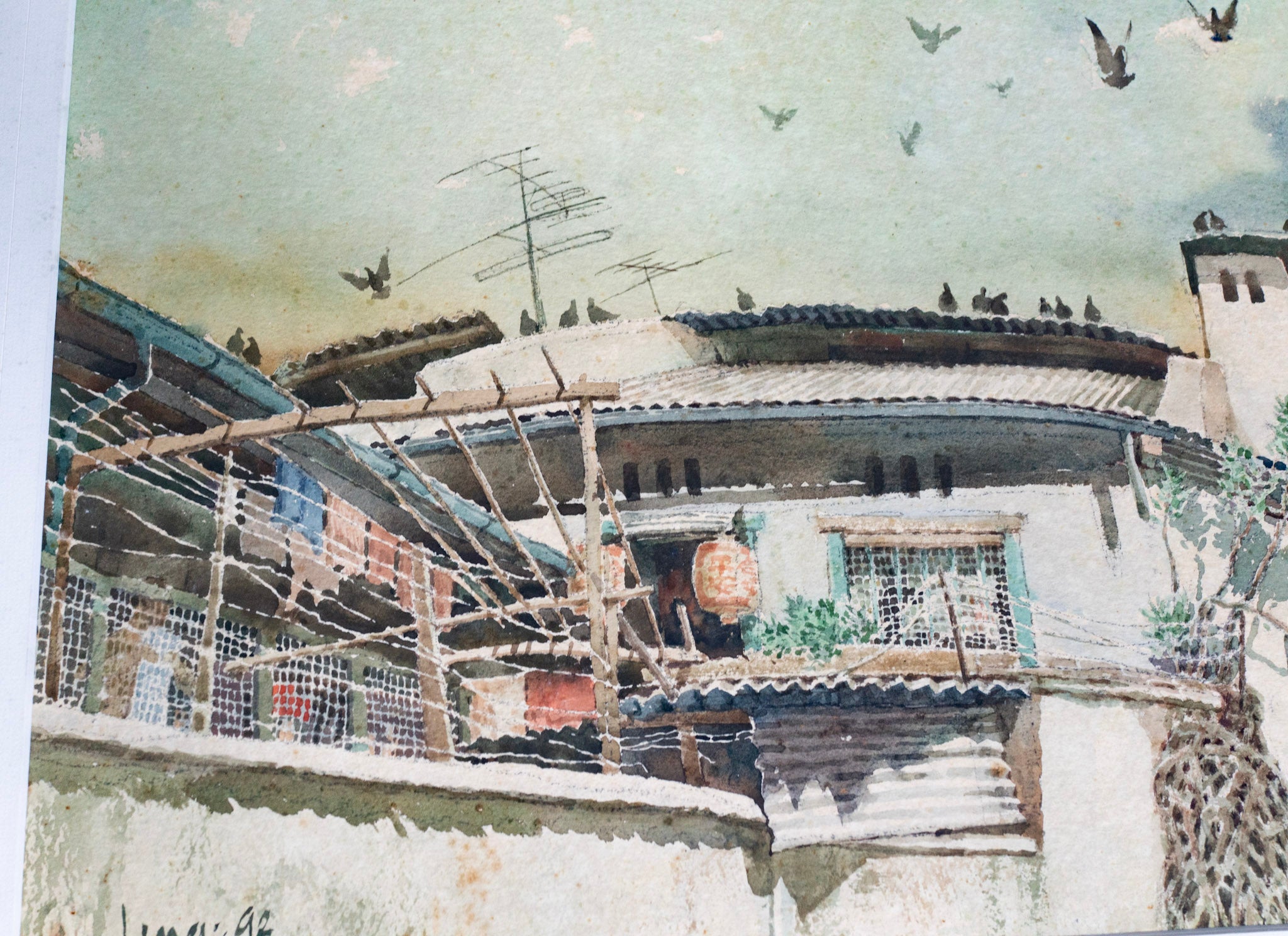 Leng Joon Wong, Untitled (Birds), 1992