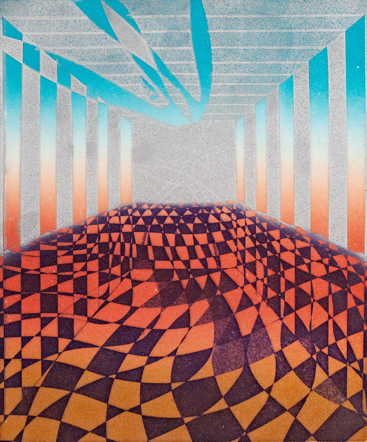 Loh Sang, Untitled (Swimming), Undated