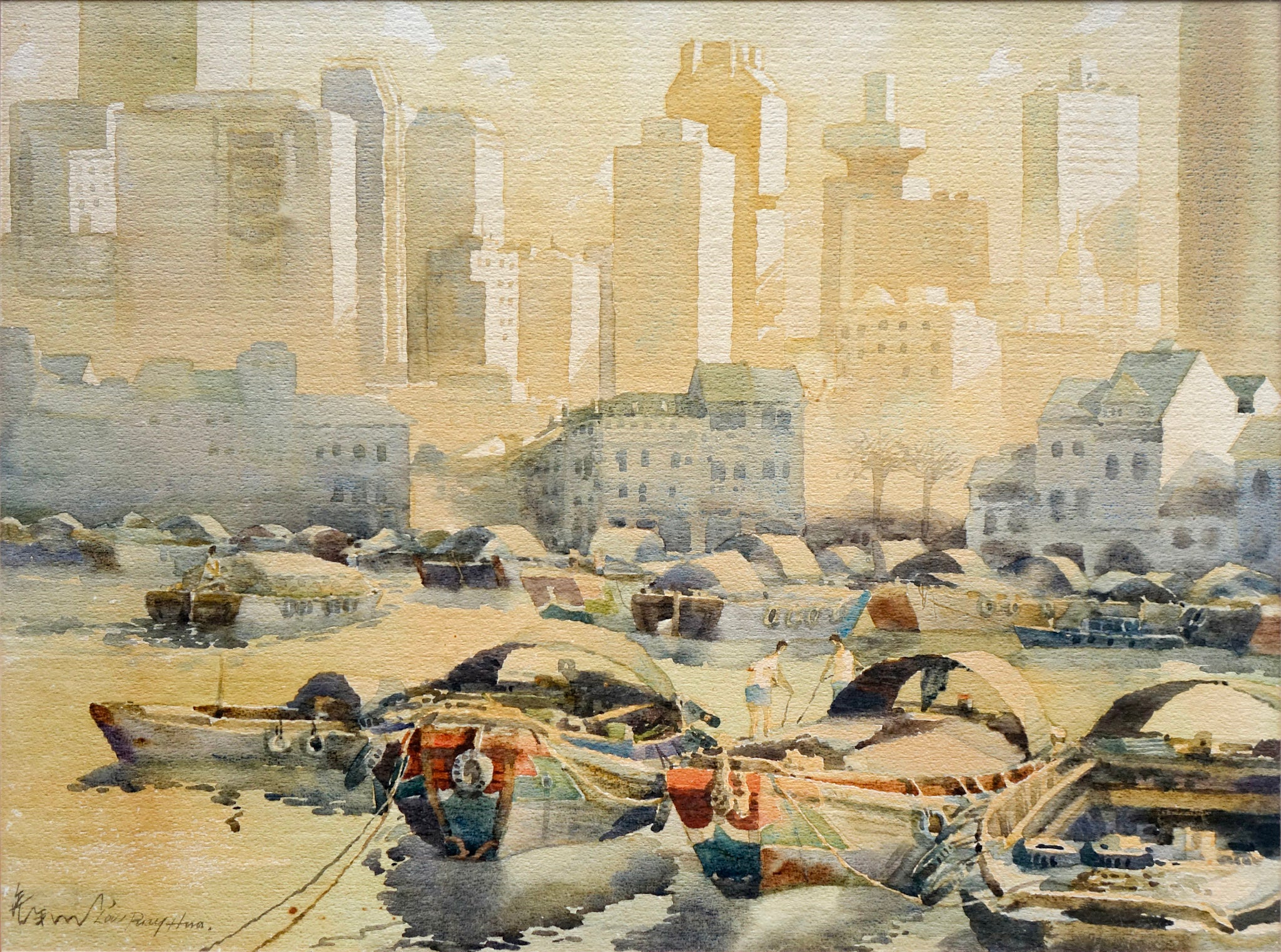 Low Puay Hua, Singapore River, Undated