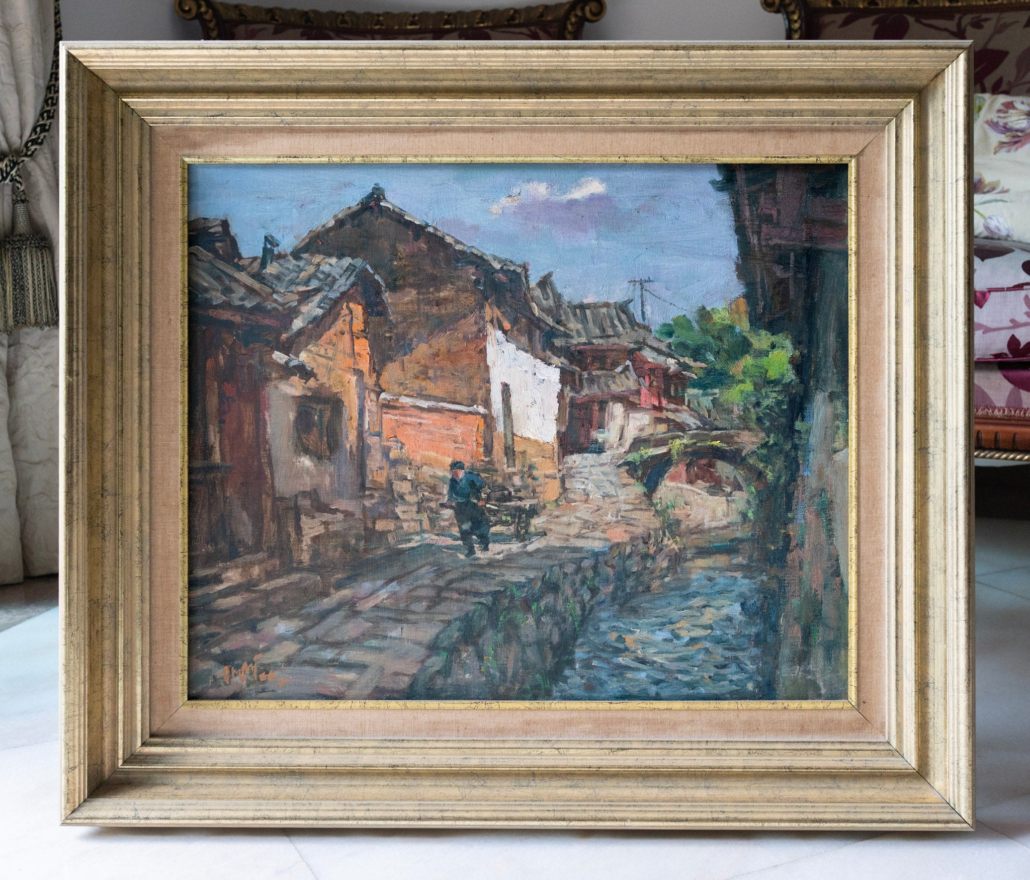 Tan Choh Tee, Untitled (Water Village Scene), 1997