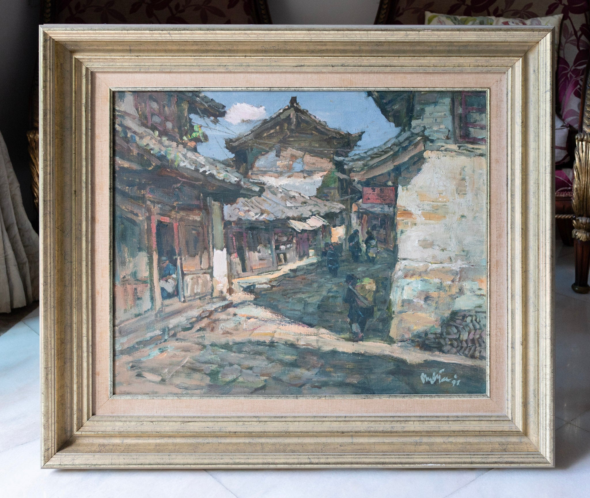 Tan Choh Tee, Untitled (Street Scene), 1997
