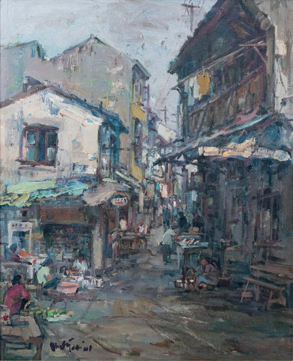 Tan Choh Tee, Untitled (Singapore Street Scene), 2001