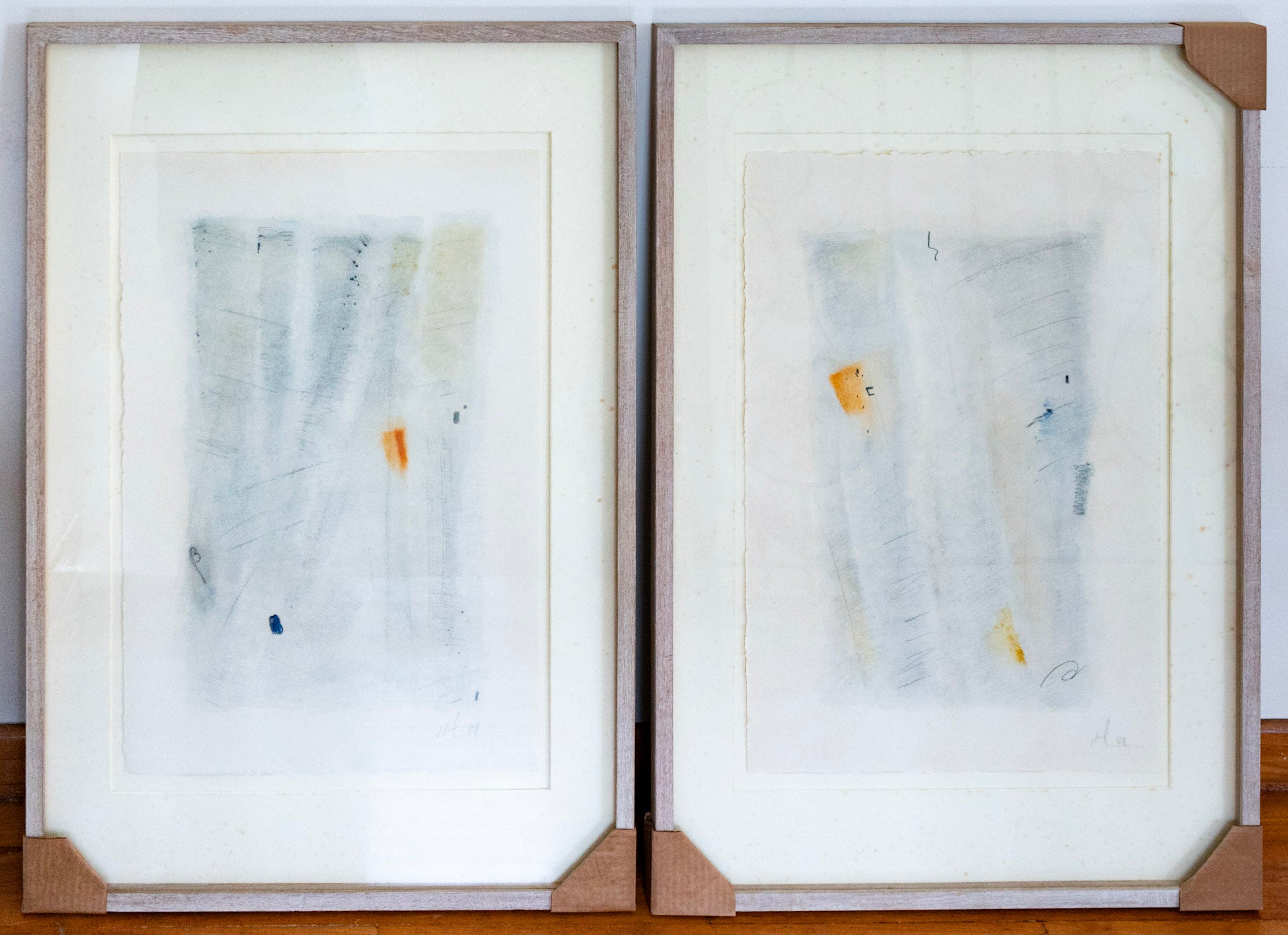Lin Hsin Hsin, Pizzicato, Scuba Diving (Diptych), 1988