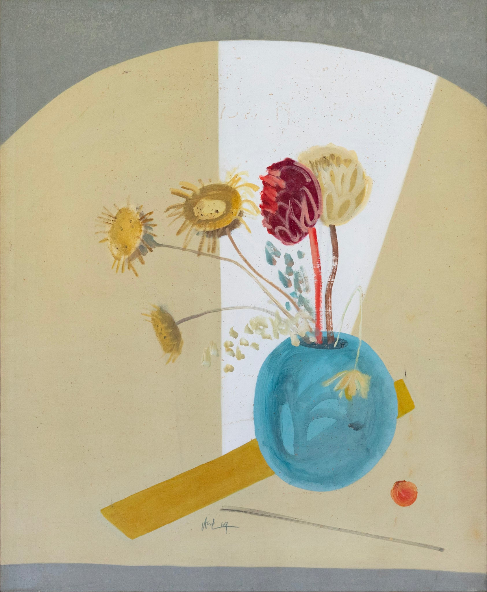 Lin Hsin Hsin, Flowers, 1969