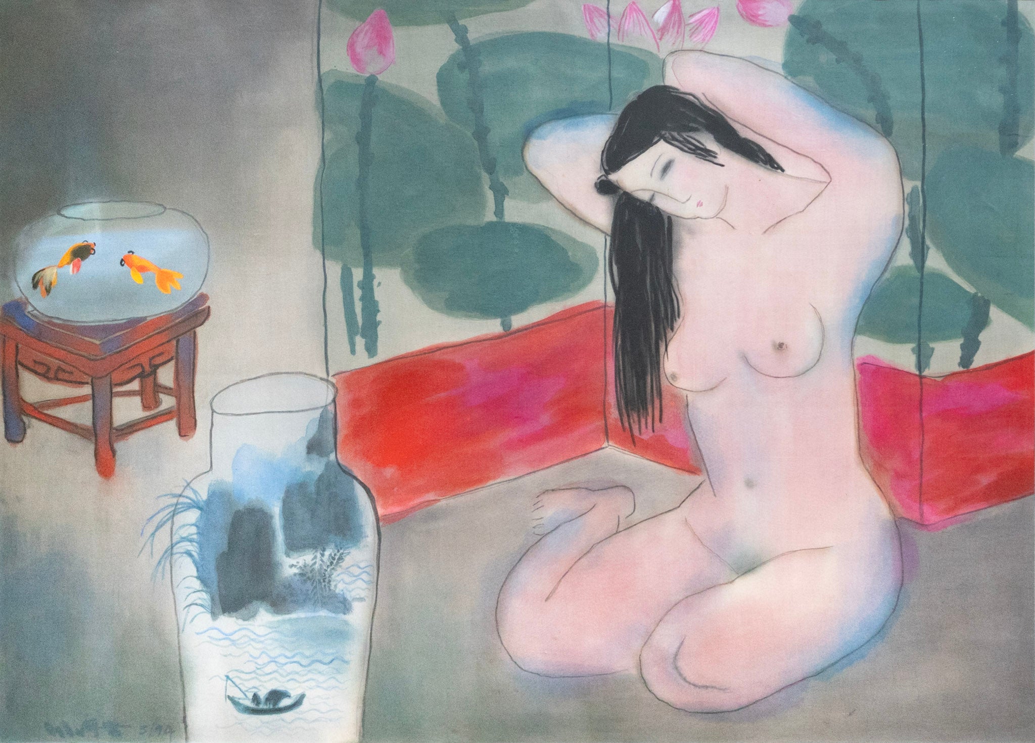 Huu Duc, Untitled (Nude Lady), 1994