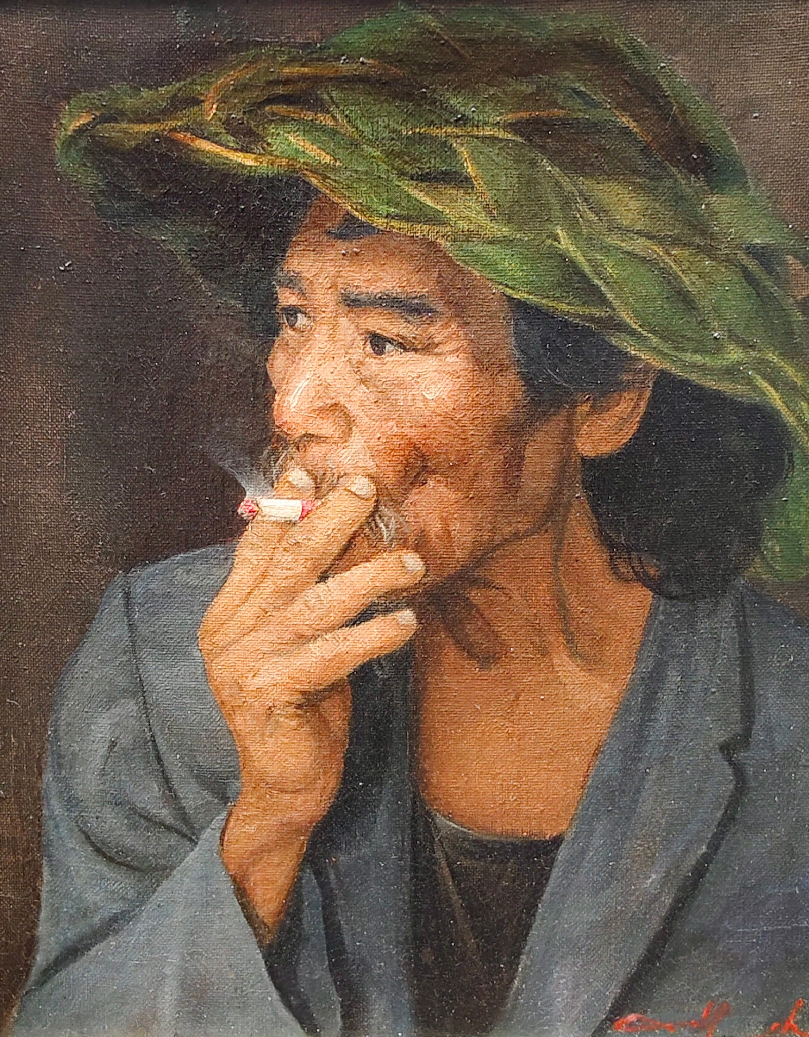 Dullah, Kakek Merokok, 1986