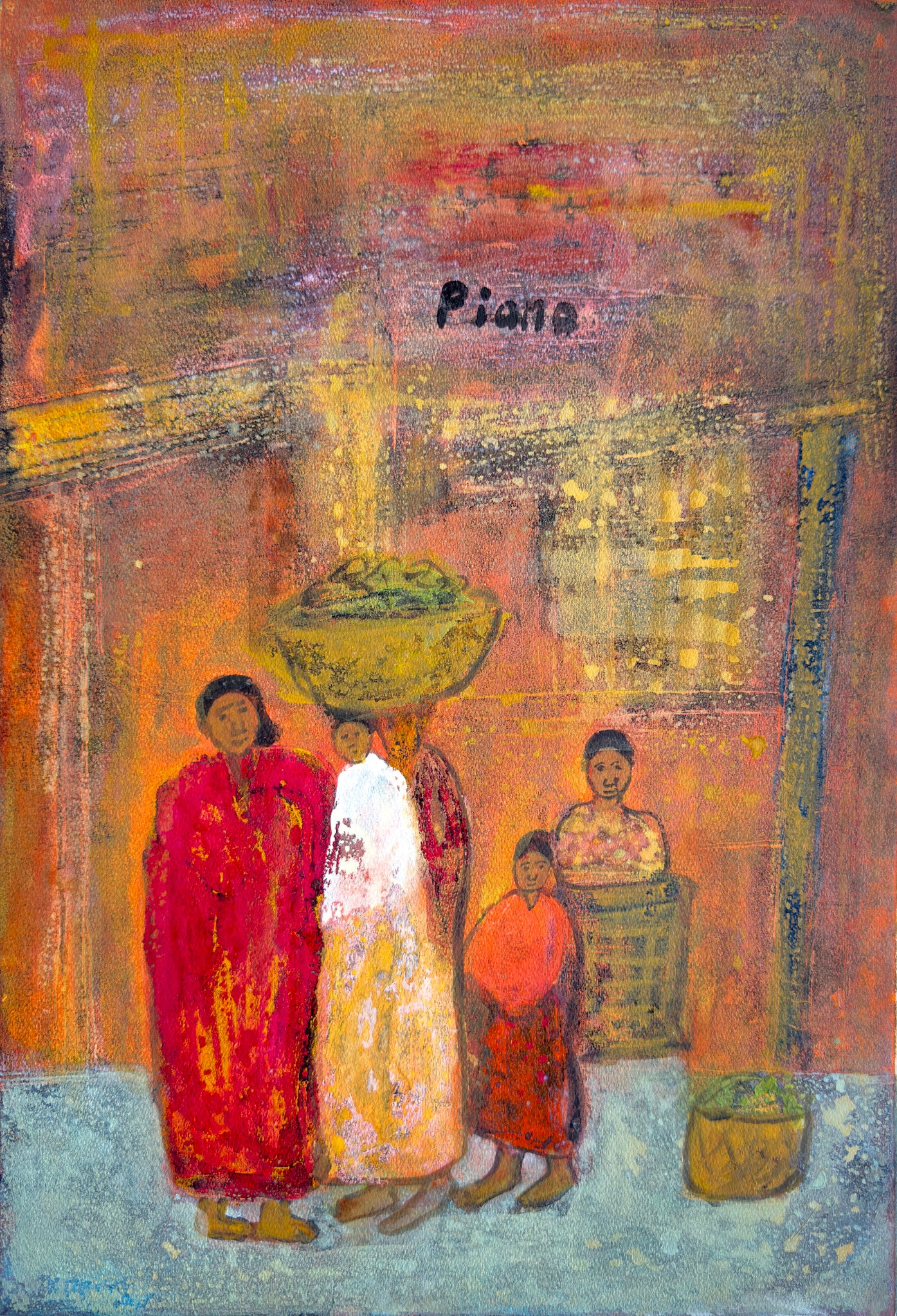 Chen Cheng Mei, Calcutta Roadside, Undated