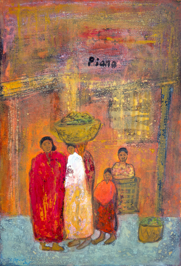 Chen Cheng Mei, Calcutta Roadside, Undated