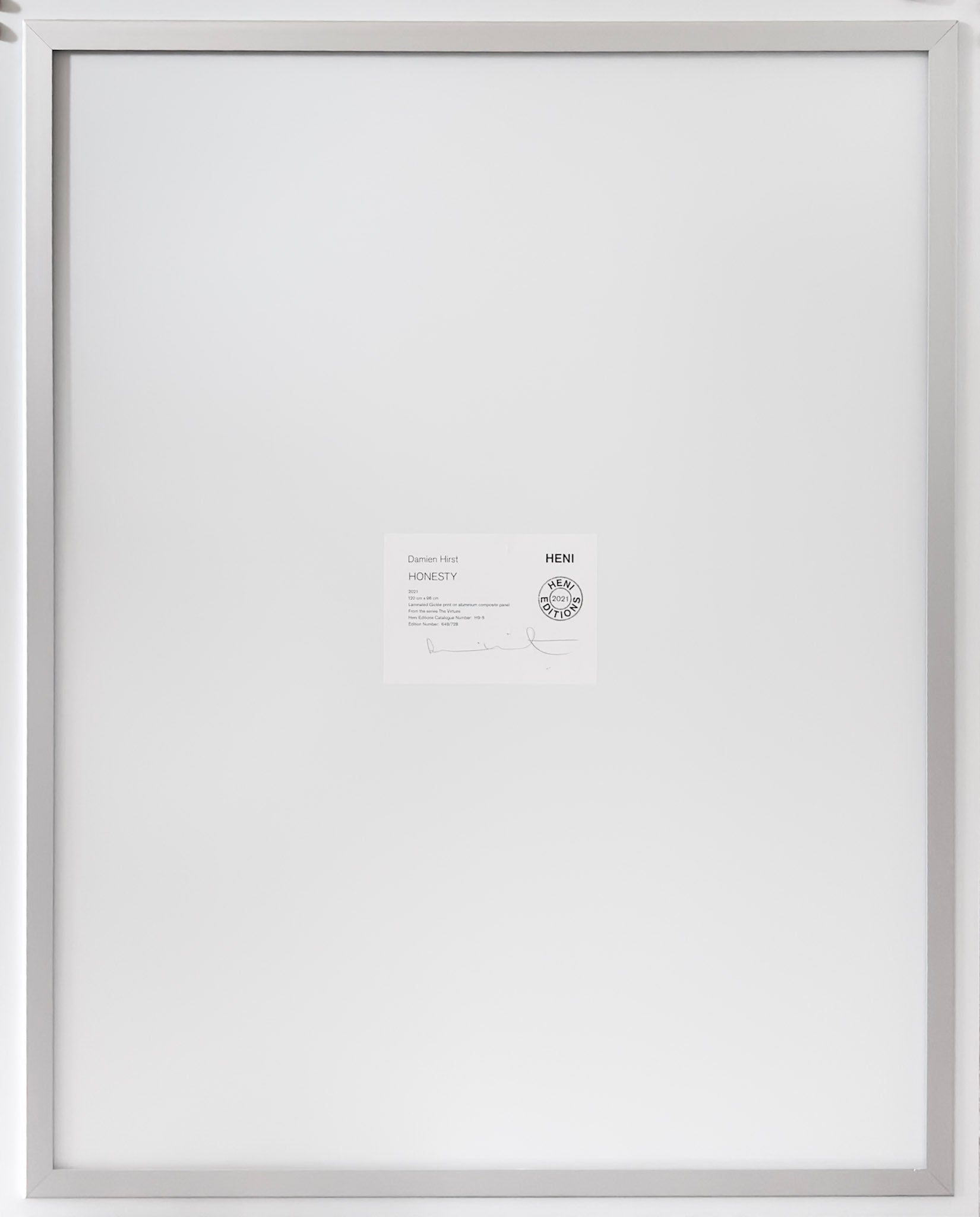 Damien Hirst, Honesty, 2021