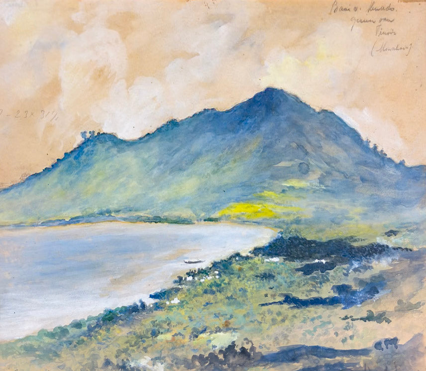 Henk Ngantung, Gouache on paper, Undated