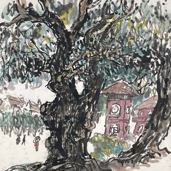Lim Tze Peng, Malacca Street Scene, 2005