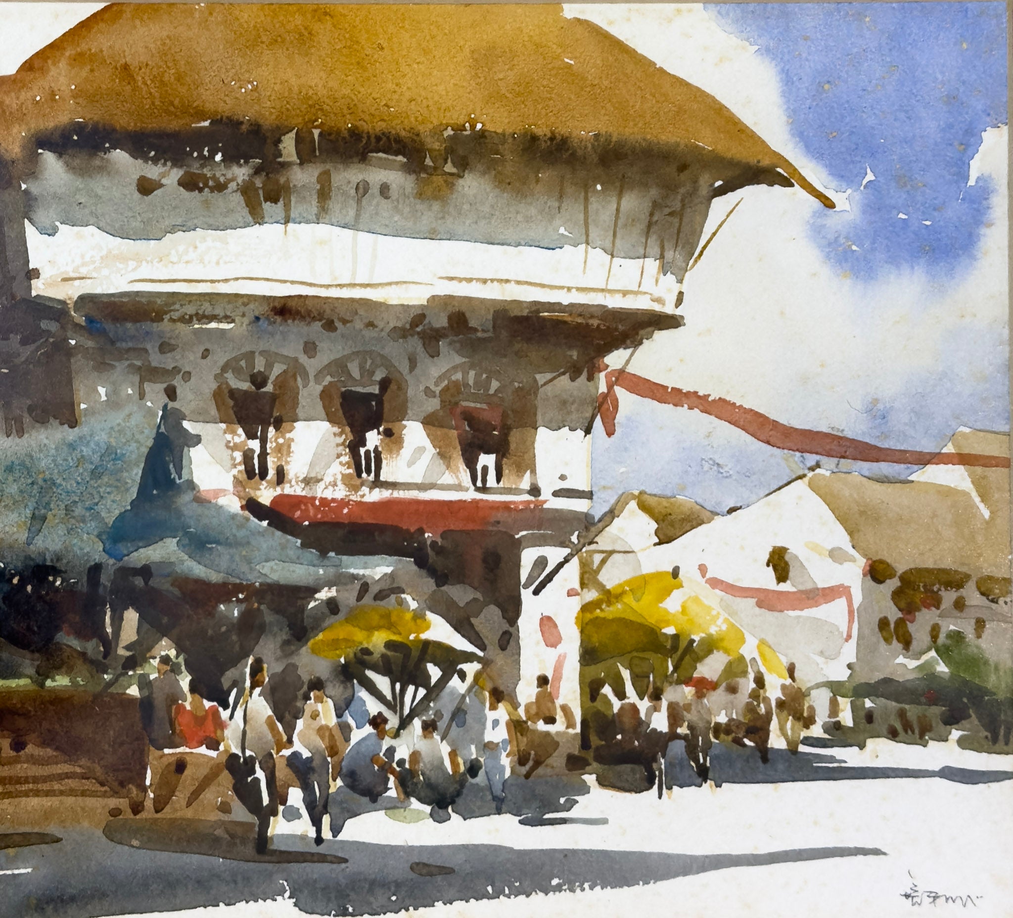 Low Puay Hua, Street Scene, Undated