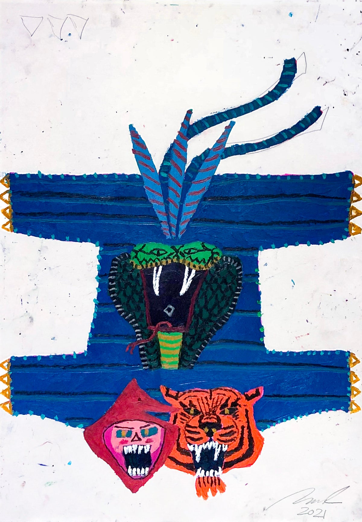 Jordy Kerwick, Untitled (Animals), 2021