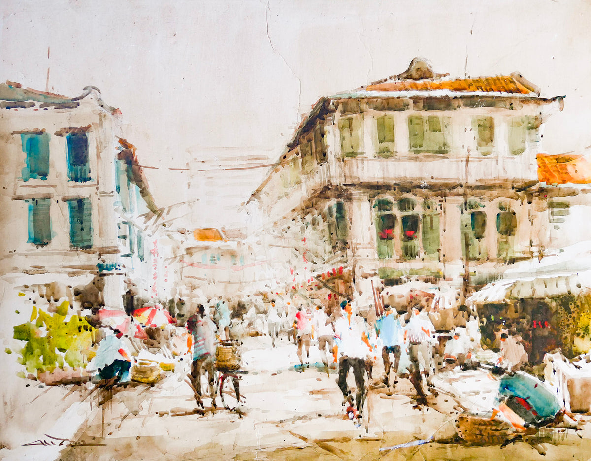 Ang Ah Tee, Untitled (Chinatown, Smith Street), c. 1980s