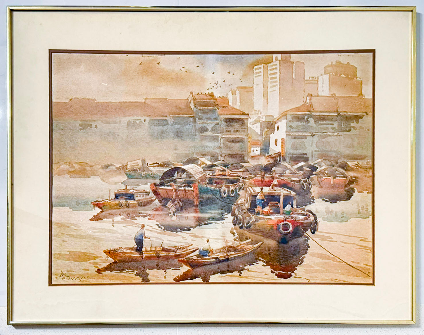 Low Puay Hua, Singapore River, Undated