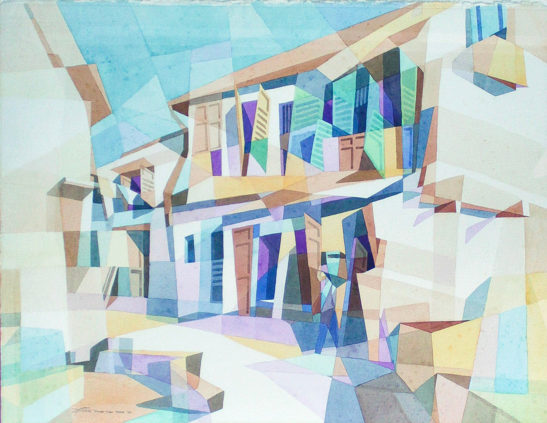 Tiong Tian Tong, Back Street, 1990