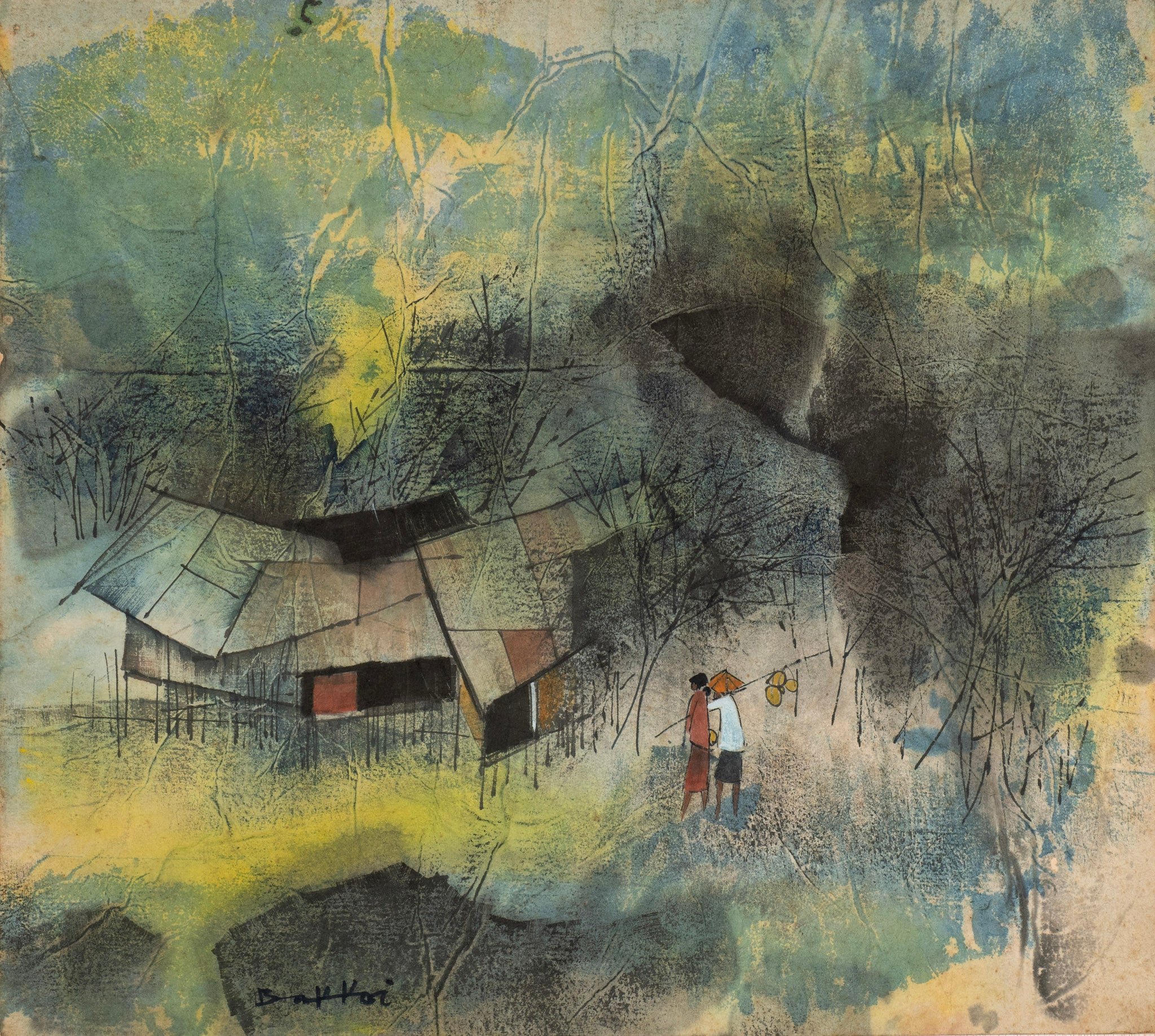 Tay Bak Koi, Kampong, 1970