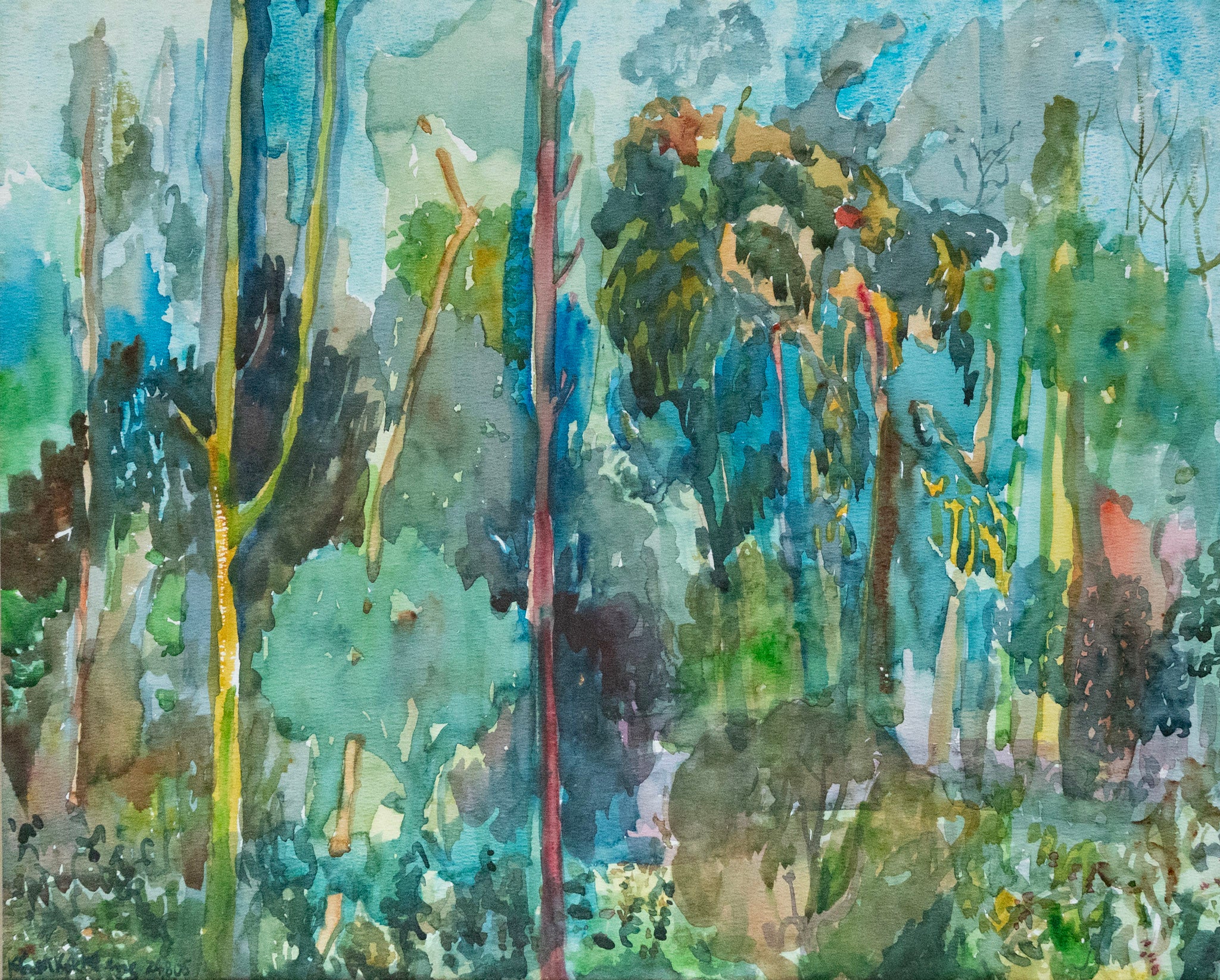 Khor Kok Kheng, Untitled (Forest/Trees), 2006