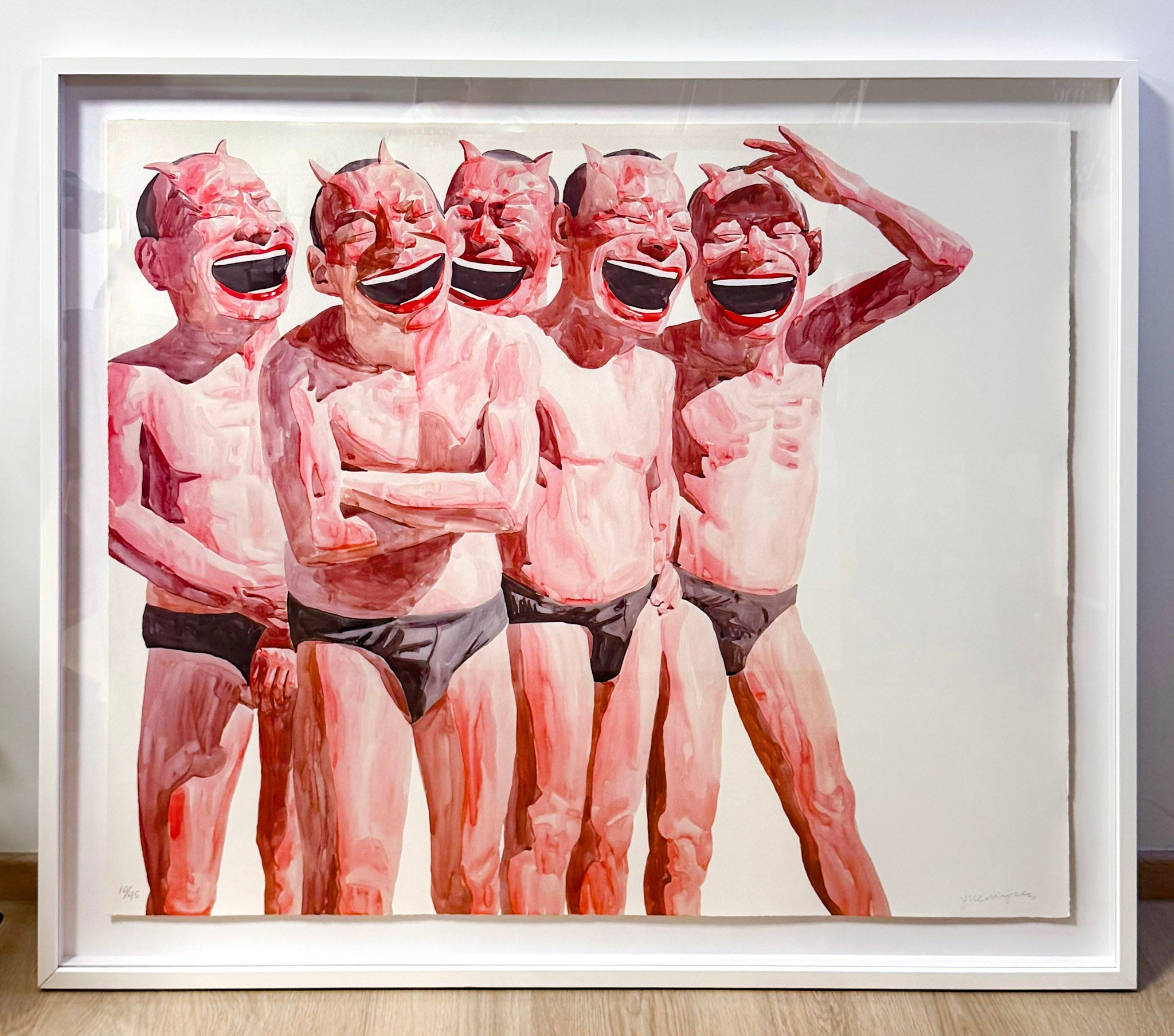 Yue Minjun, Untitled (Smile-ism No. 19), 2026