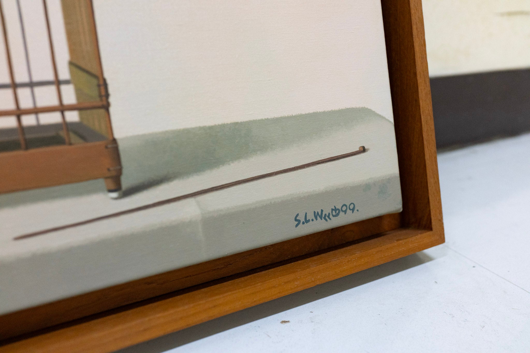 Wee Shoo Leong, Cage with Cups, 1999