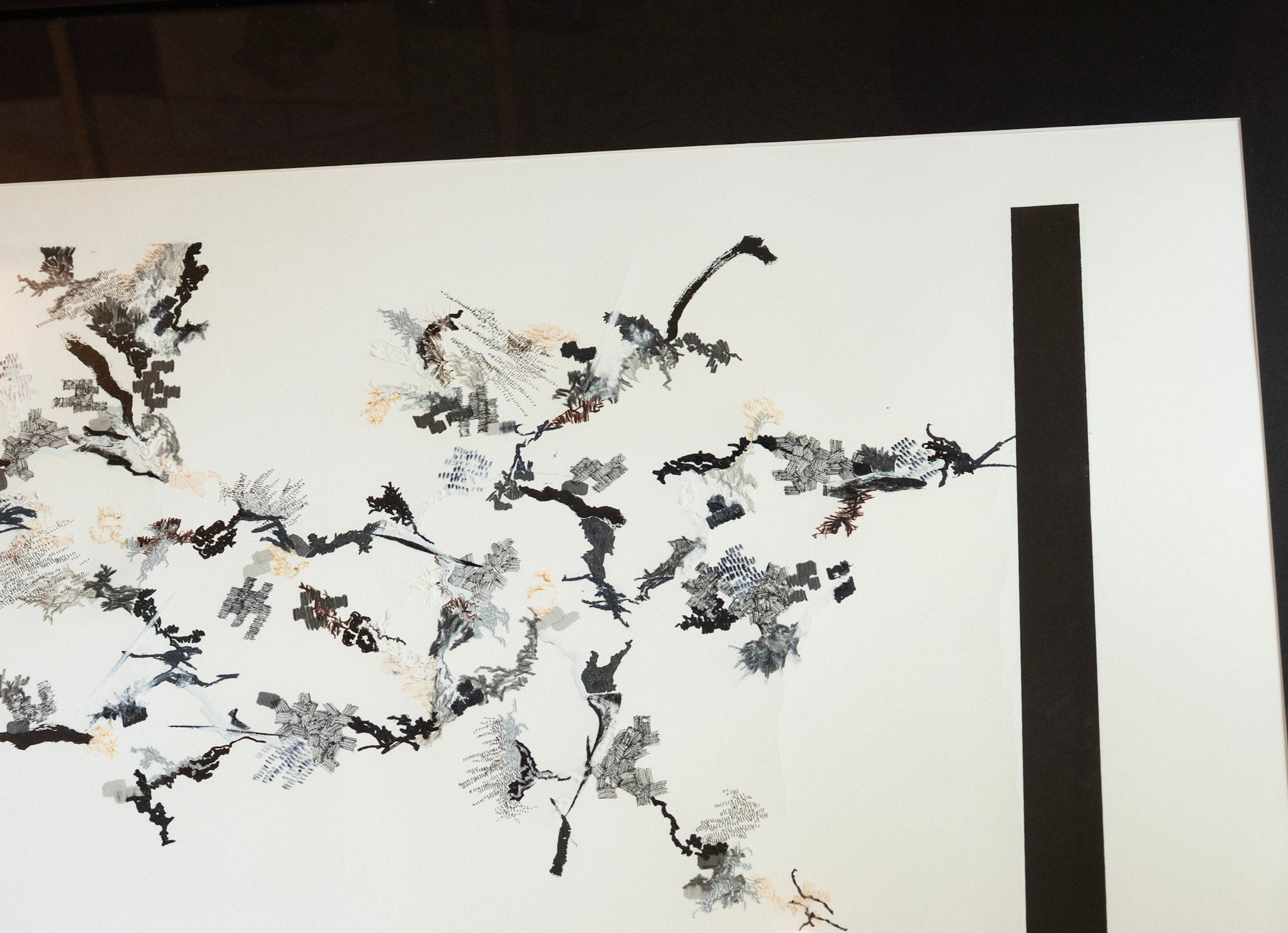 Benjamin Hochart, Study for a wall-drawing 6, 2009