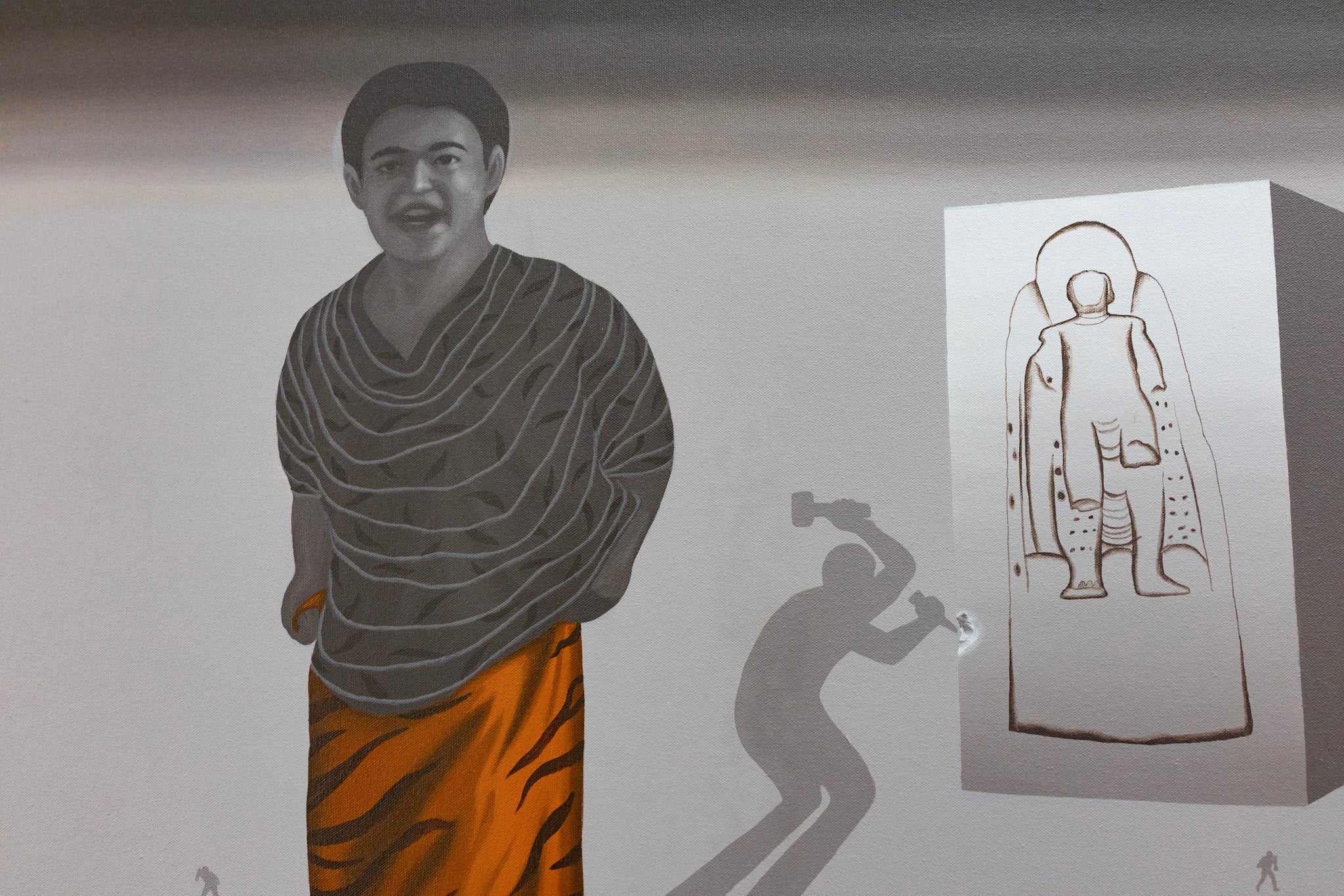 Rahul Mukherjee, Untitled (Tiger Pants), 2007