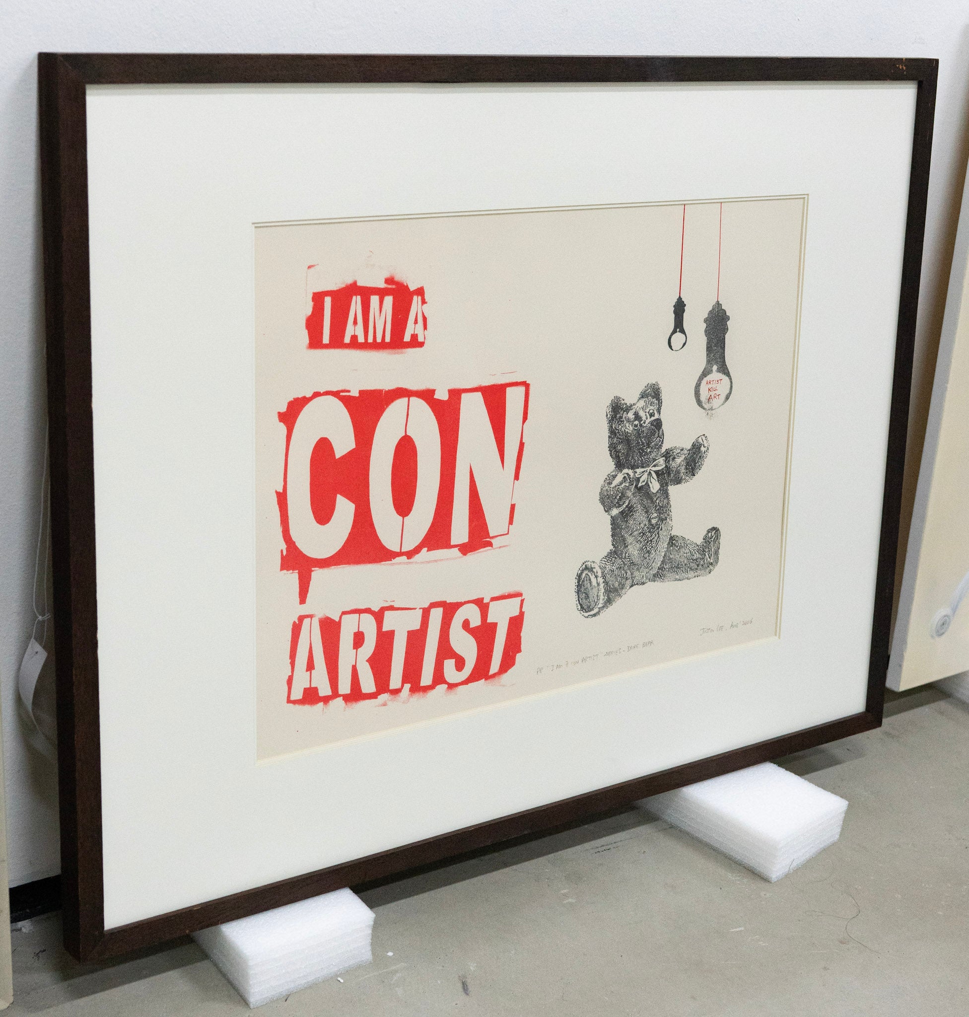 Justin Lee, I am a Con Artist-Bare Bear, 2006