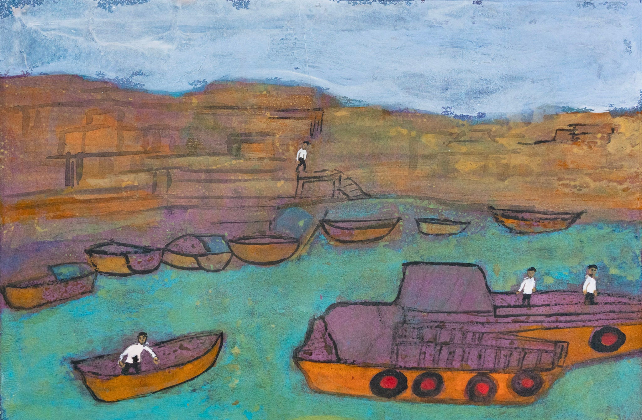 Chen Cheng Mei, Singapore River, 2000