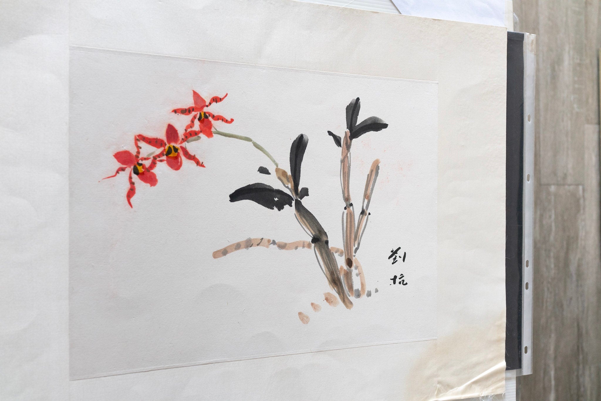 Liu Kang, Wild Orchids, Undated