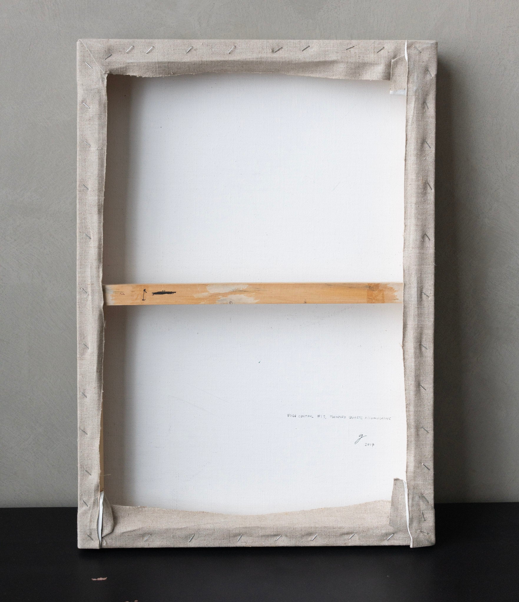 Genevieve Chua, Edge Control #19, Twinned Quartz Accumulating, 2017