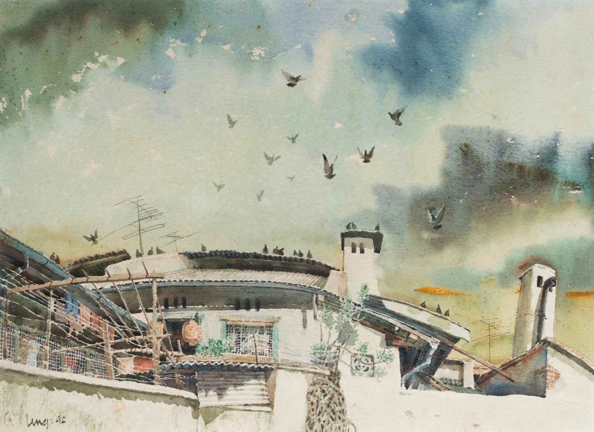 Leng Joon Wong, Untitled (Birds), 1992