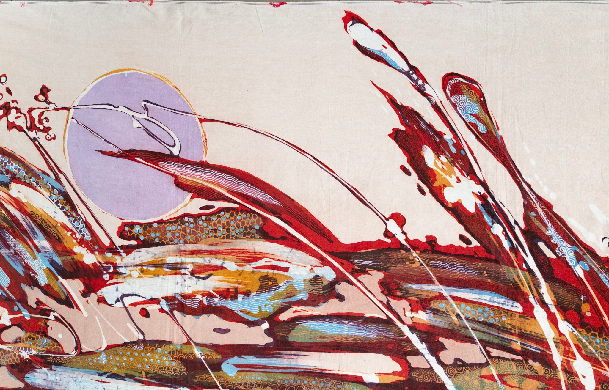Sarkasi Said, Untitled (Purple Sun), Undated