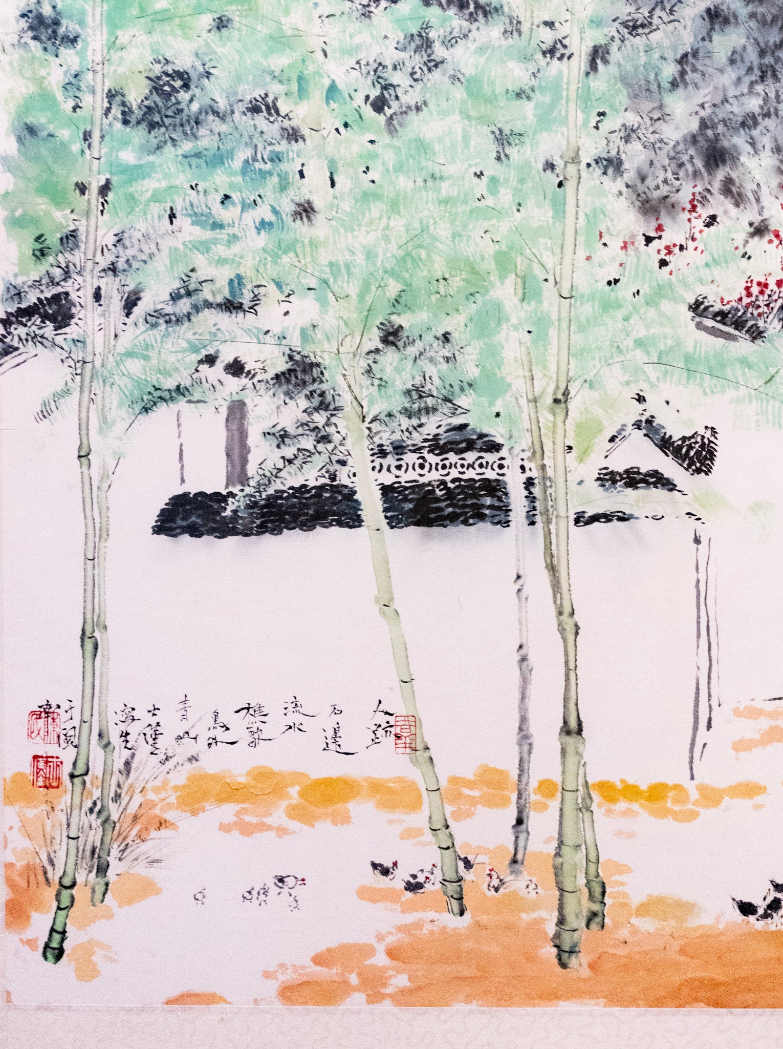 Chen Shi Jin, Untitled (Crossing Through the Canopy Over the Stream), Undated