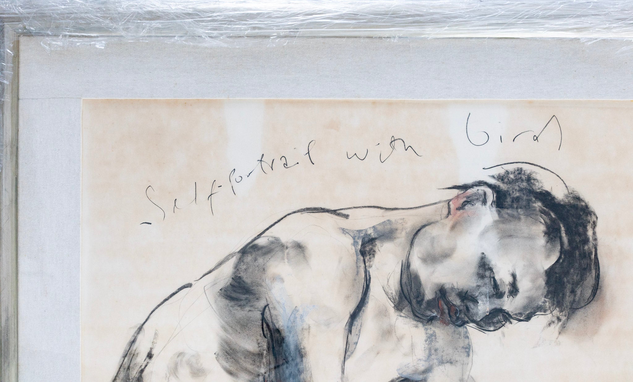Jimmy Ong, Self Portrait with Bird, 1987