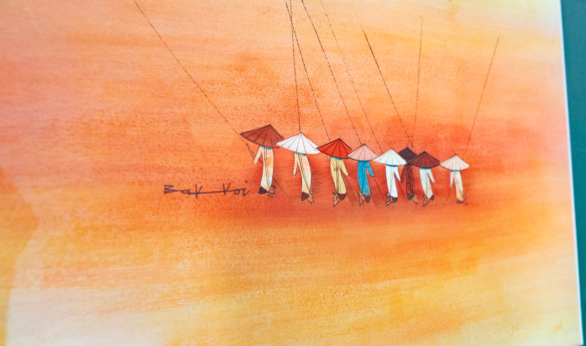 Tay Bak Koi, Untitled (8 Farmers at Work), Undated