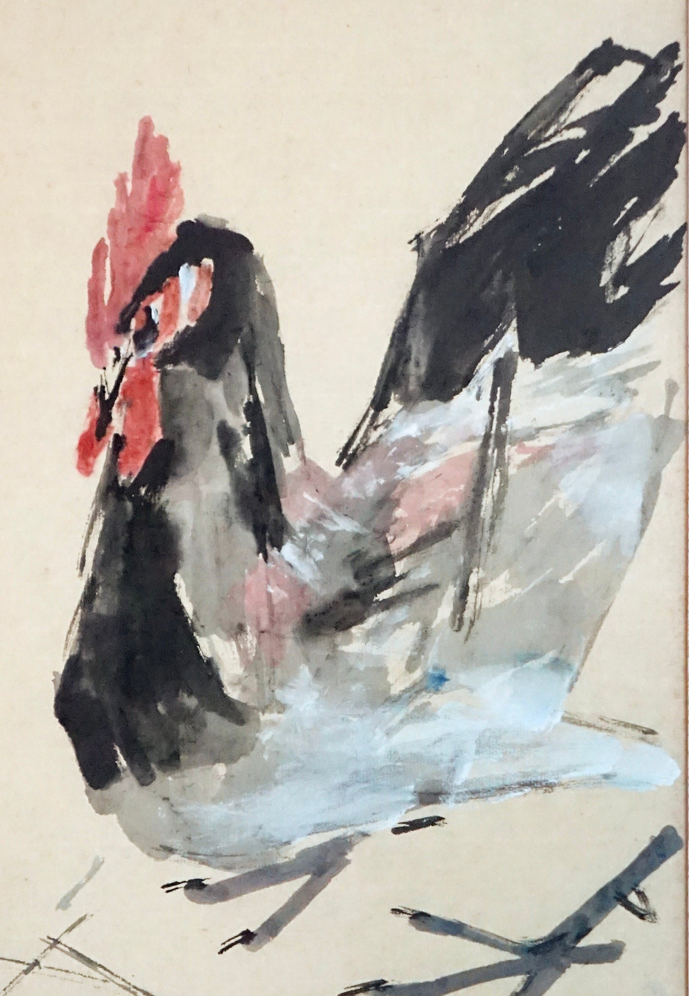 Chen Wen Hsi, Rooster, 1981
