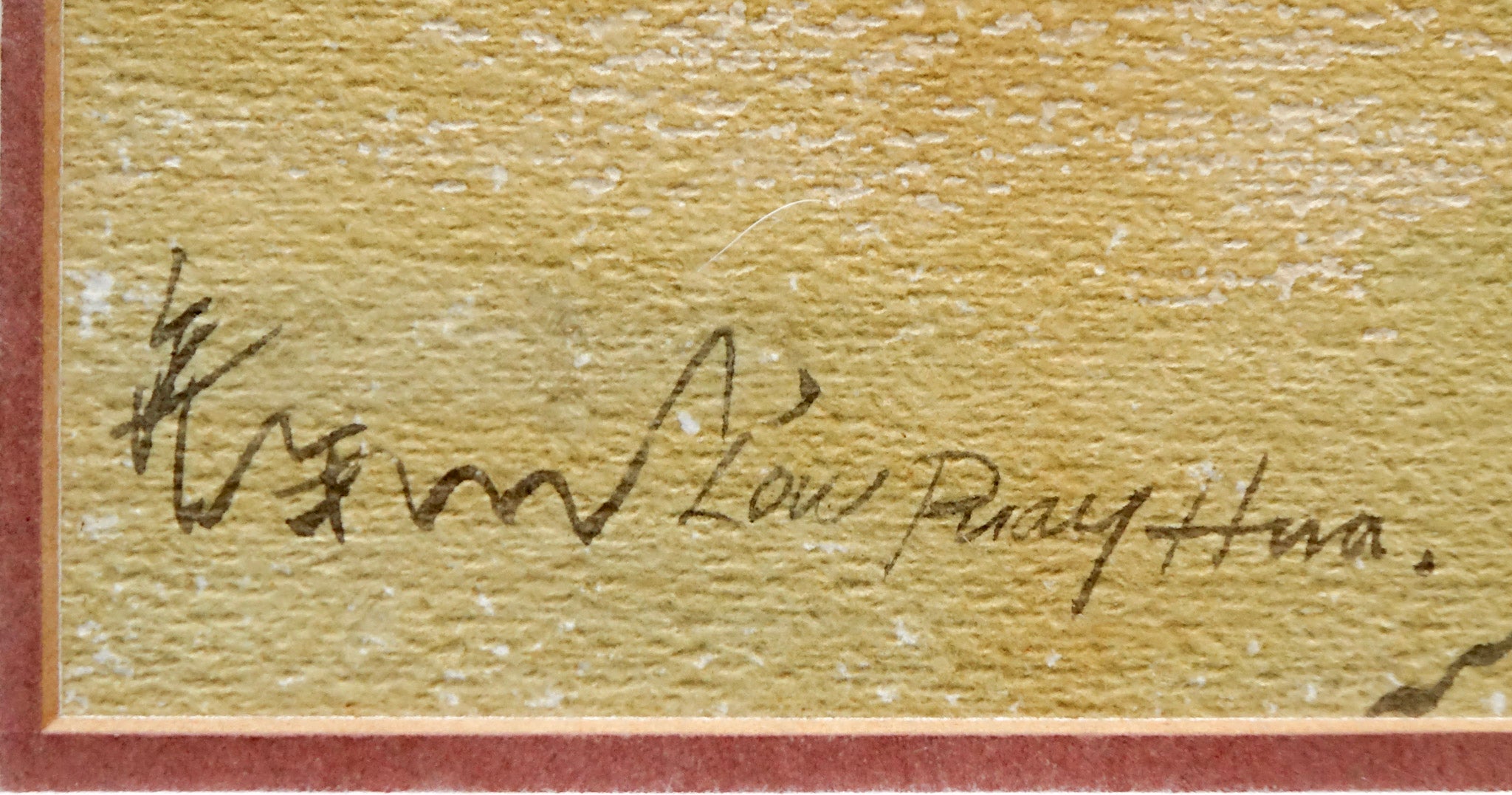 Low Puay Hua, Singapore River, Undated