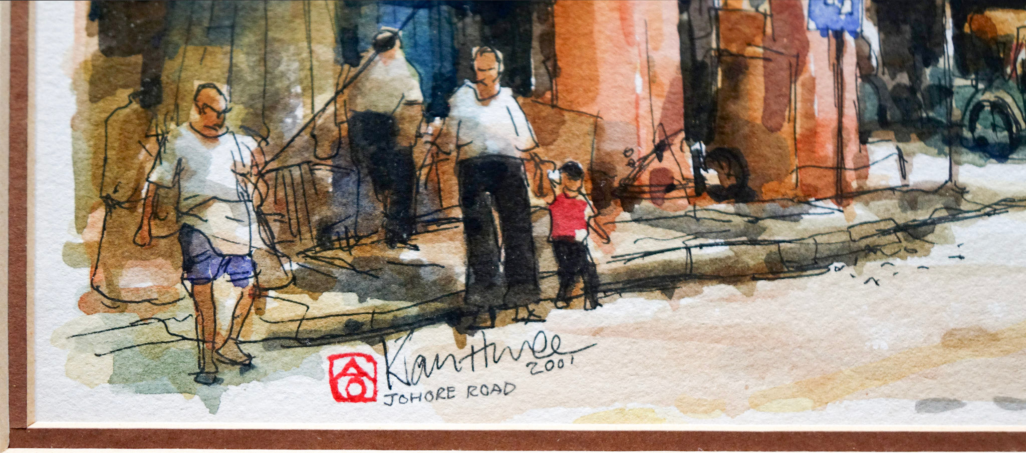 Andrew Yeo Kian Hwee, Johore Road, 2001