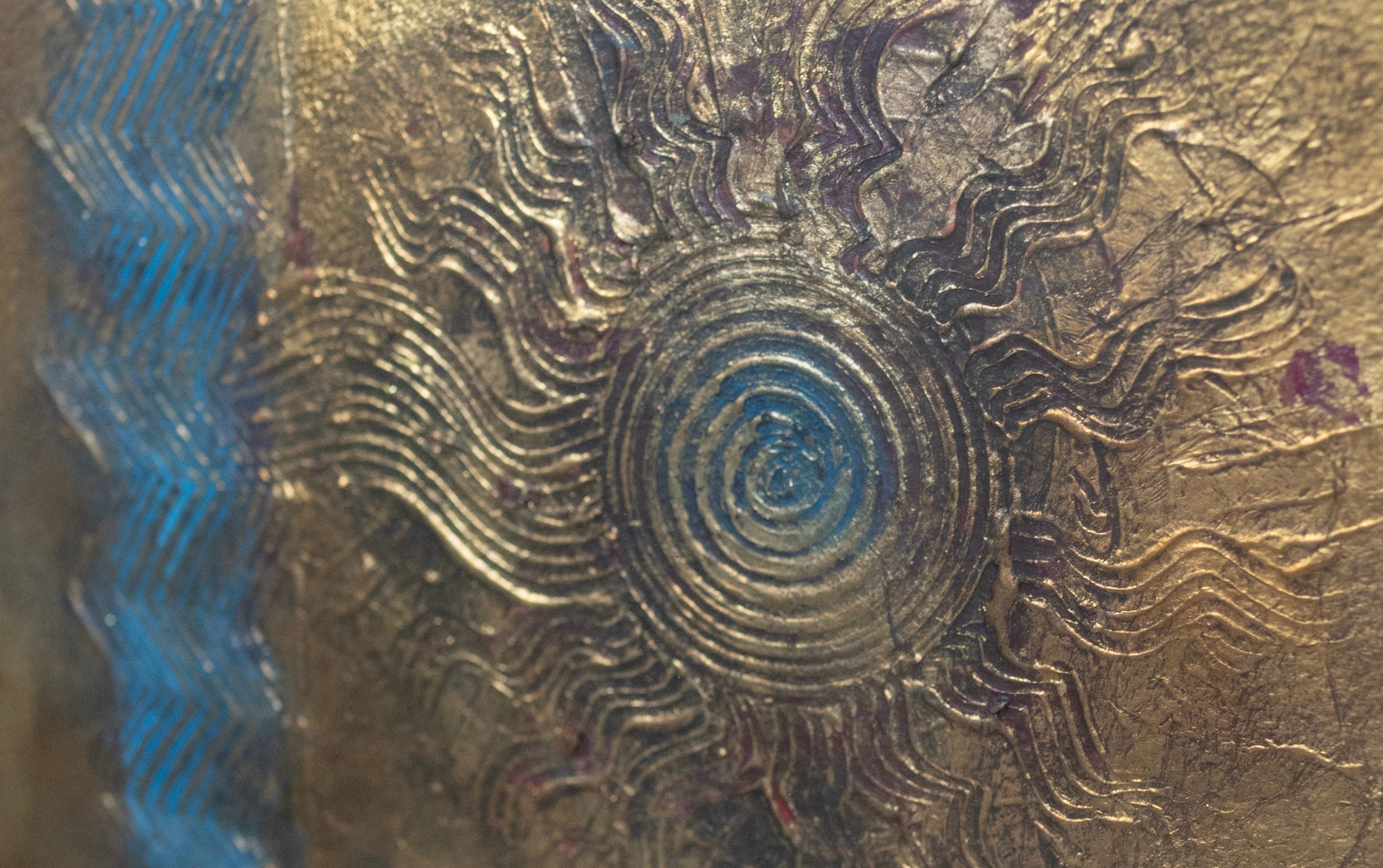 Tung Yue Nang, Untitled (Gold Leaf I), Undated