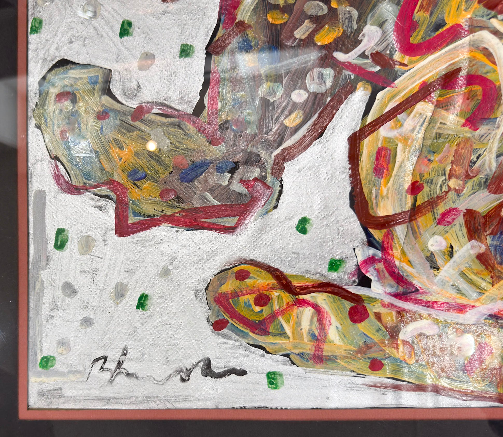 R.B. Bhaskaran, Untitled (Cat), c. 1990