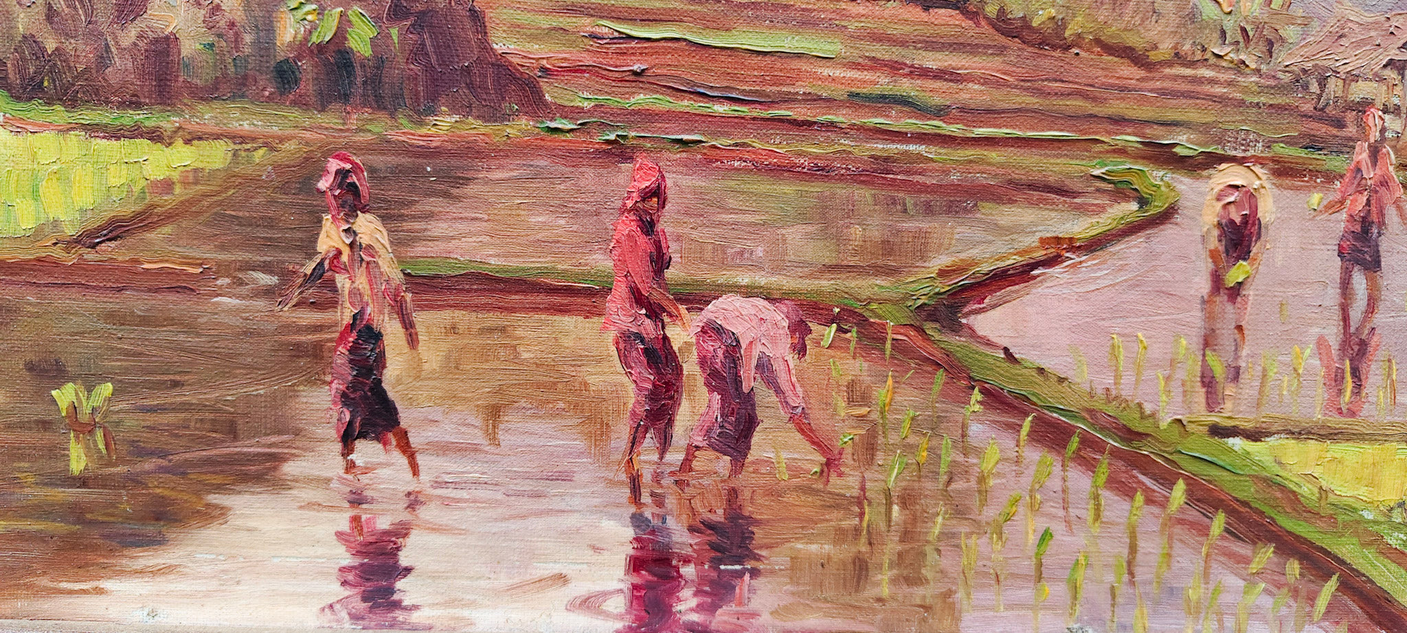 Arthur Eland, Menanam Padi, Undated