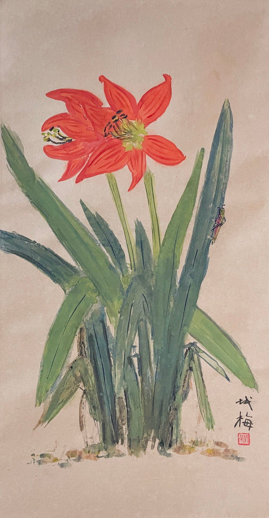 Chen Cheng Mei, Untitled (Red Lilies), Undated