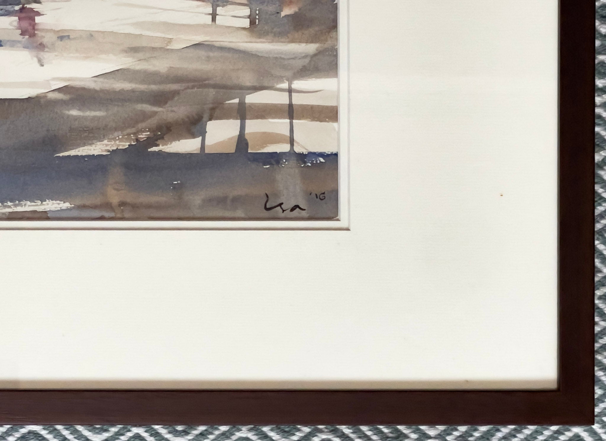 Lisa Huang, Untitled (Waterboats in Hong Kong), 2016