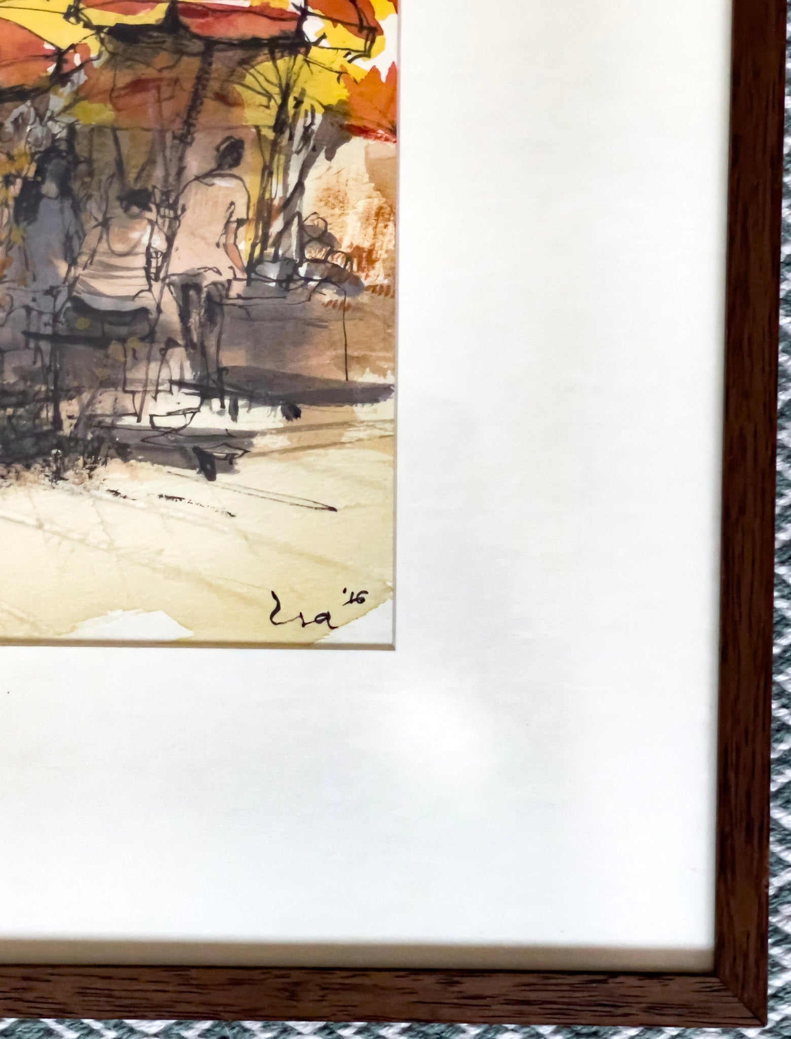 Lisa Huang, Untitled (Market Stalls), 2016