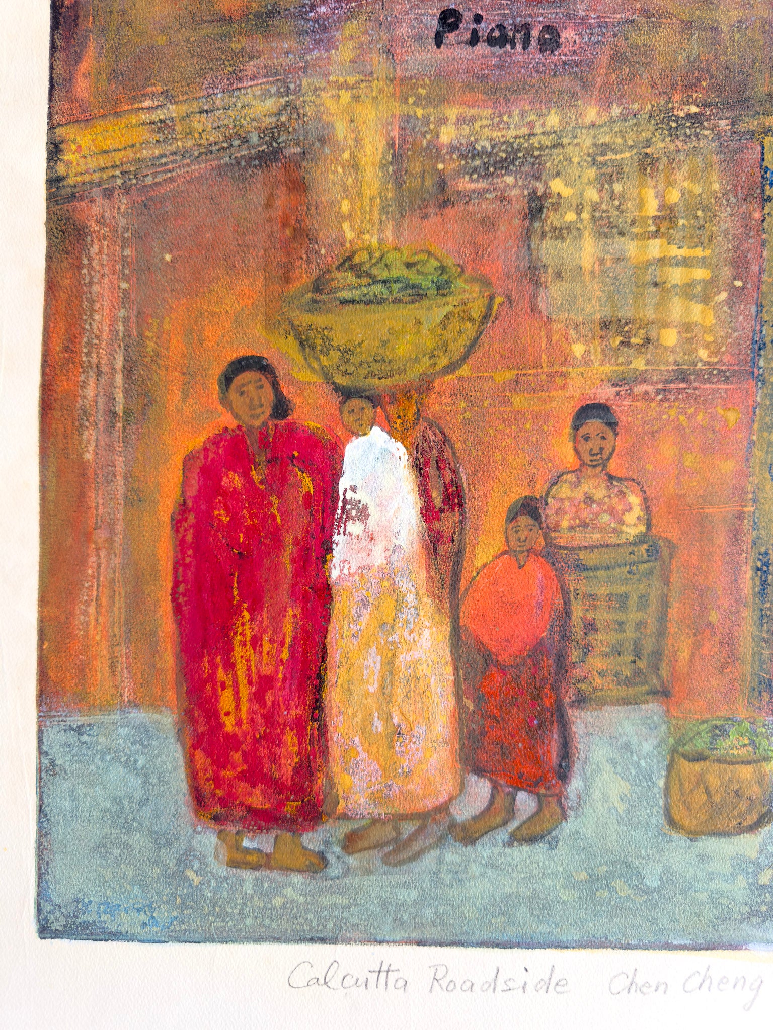 Chen Cheng Mei, Calcutta Roadside, Undated