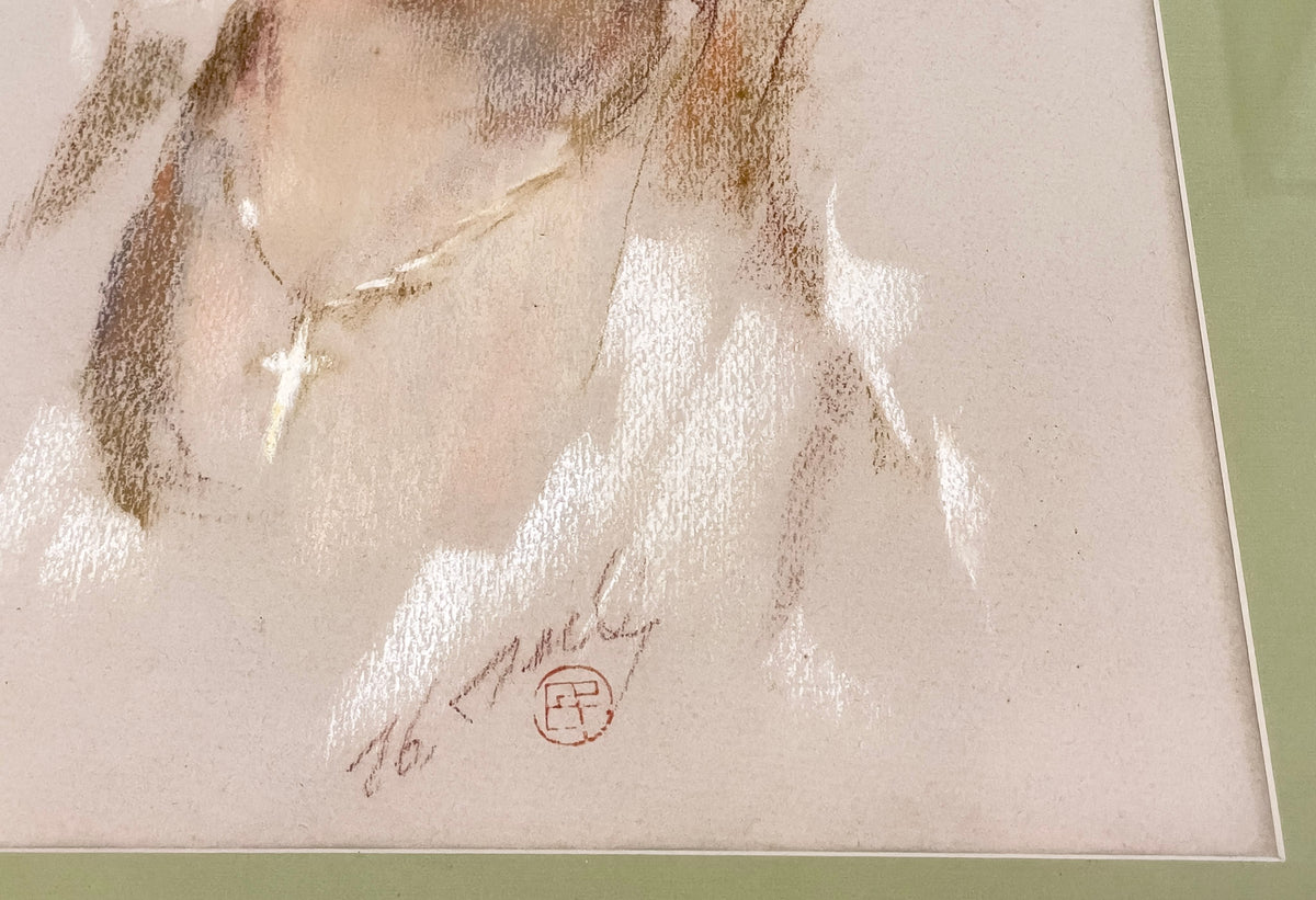 Siew Hock Meng, Untitled (Portraits of Two Women), 1980 and 1976